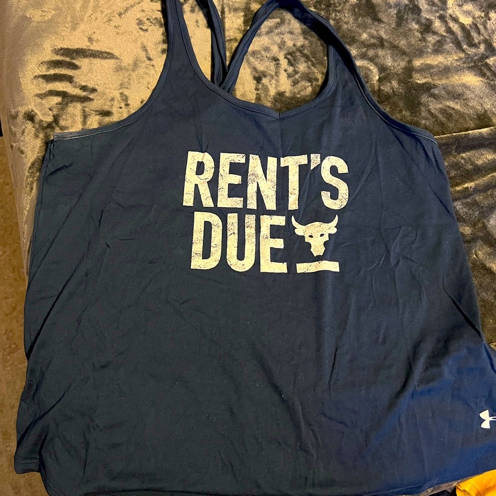 Under Armour Project Rock Collection “Rent’s Due” Tank Top